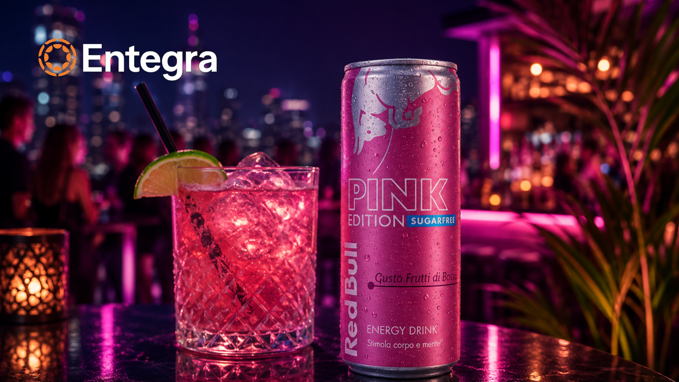 bevande estive red bull pink edition fornito da entegra